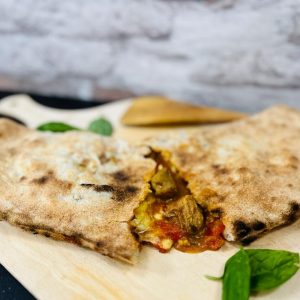 Calzone carne en salsa